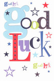 Brimming with cheerful promise, this good luck card feels tailor-made for Wandsworth moments-whether it's being slipped into a bouquet for a new neighbour on Armoury Way or delivered alongside fresh blooms for exam day. Oversized pastel-blue lettering is playfully intertwined with bold crimson, moss green, and lush purple, each character thoughtfully rendered as if selected from the vibrant colour palette of a summer's day at Wandsworth Park. Sprightly stars-navy, lilac, zesty lime-are scattered across a clean, white backdrop, capturing the brightness and hope of cloudless skies over the Thames. The surface is smooth and cool to the touch, its thick quality promising to last as a cherished keepsake. More than simply a message, this card is an emblem of optimistic encouragement, imbued with the supportive, neighbourly spirit of Wandsworth. Ideal for fresh starts and special achievements, every detail is crafted to offer heartfelt support the way only a local florist truly can.